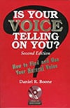 Book Cover - Is Your Voice Telling On You